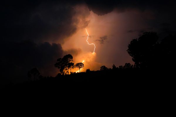 Tormenta en la noche